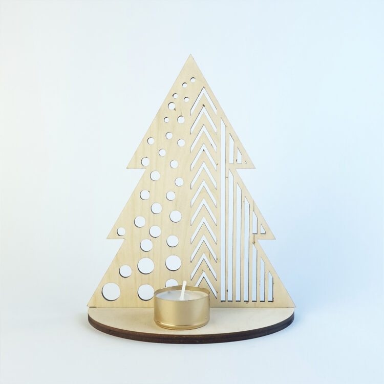 The misfit candle holder